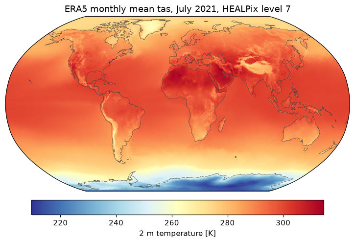 A map of one month