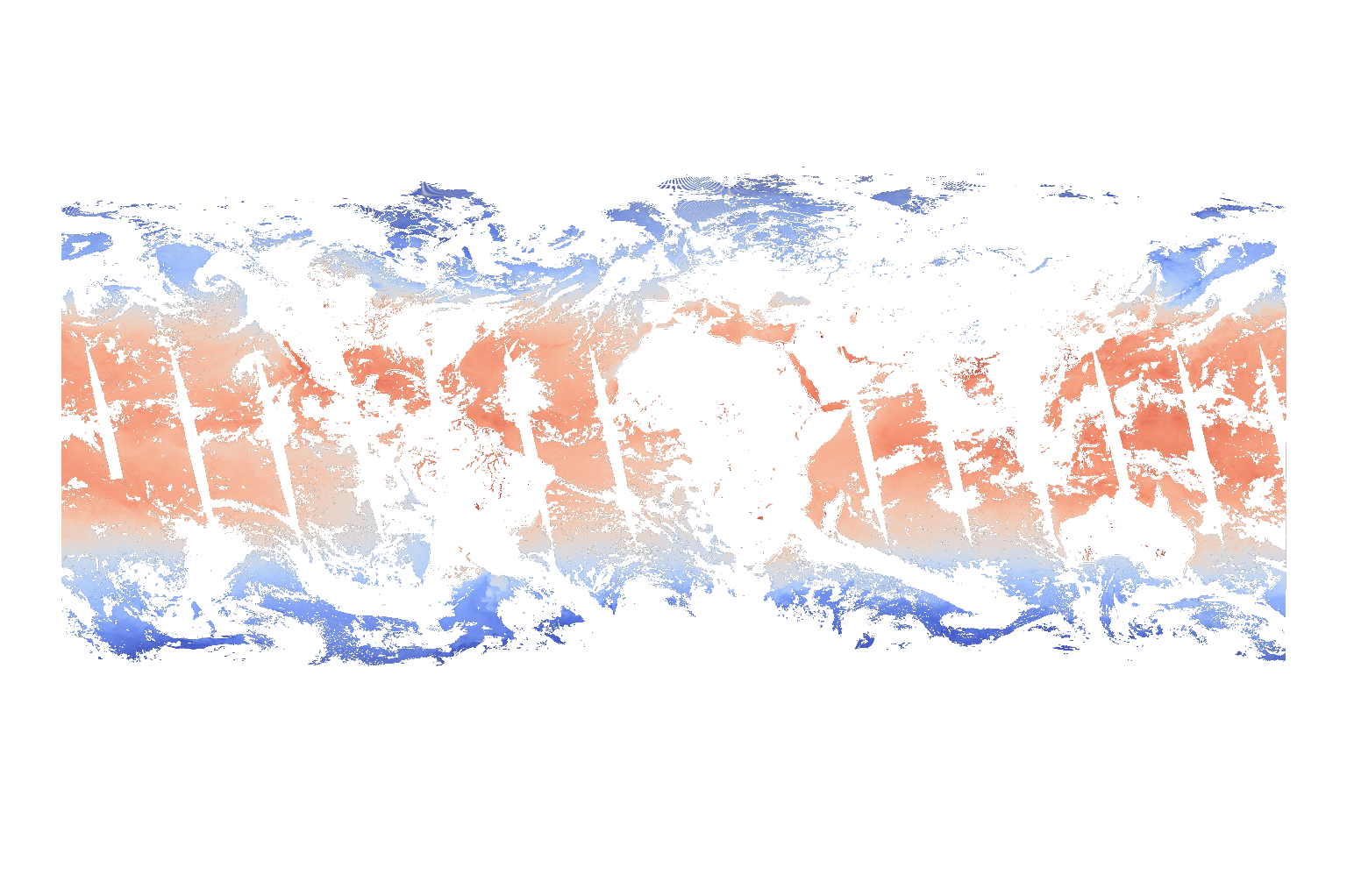 MODIS SST on HEALPix
